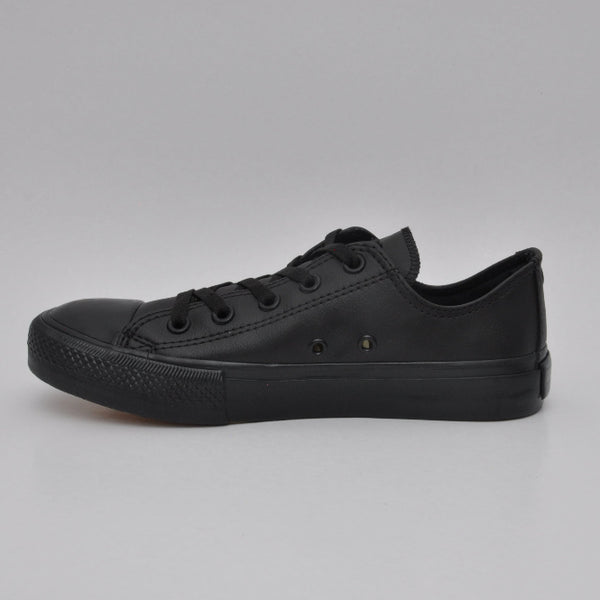 Tênis All Star All Black Couro Premium