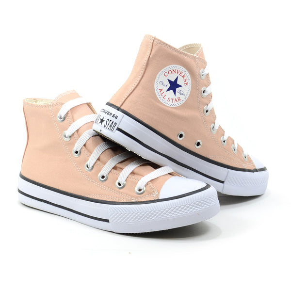 PROMOÇÃO Tênis All Star Cano Alto Botinha Rosa
