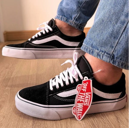 Tênis Vans Old Skool Preto e Branco Premium