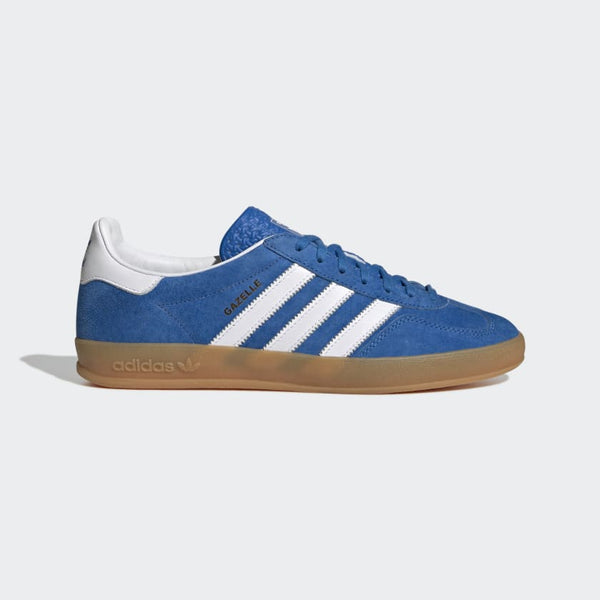 Tênis Gazelle em Couro Legítimo Azul