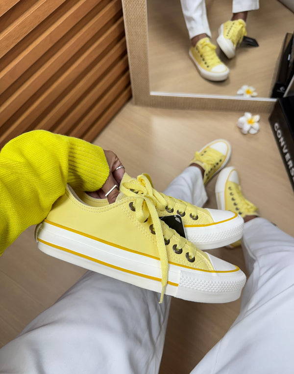 Tênis All Star Arco Íris em Couro Premium