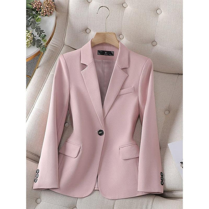 Blazer Feminino Alfaiataria Rosa Mariana - Mariom Fashion