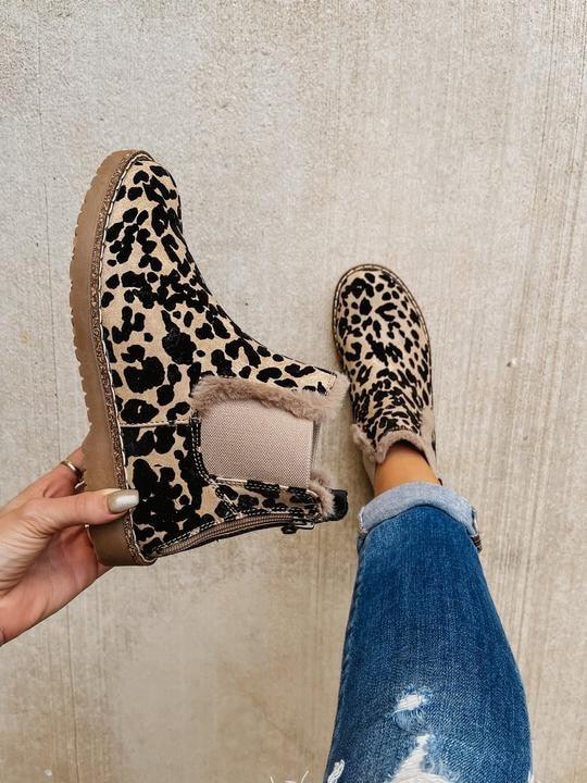 Bota Leopardo Safira - Mariom Fashion