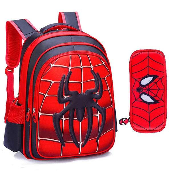 Mochila 3D Homem-Aranha: Estilo e Aventura para Pequenos Heróis