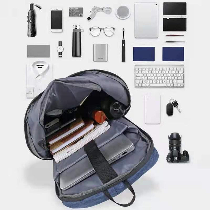 Mochila À Prova d'Água para Notebook com Porta USB - Mariom Fashion