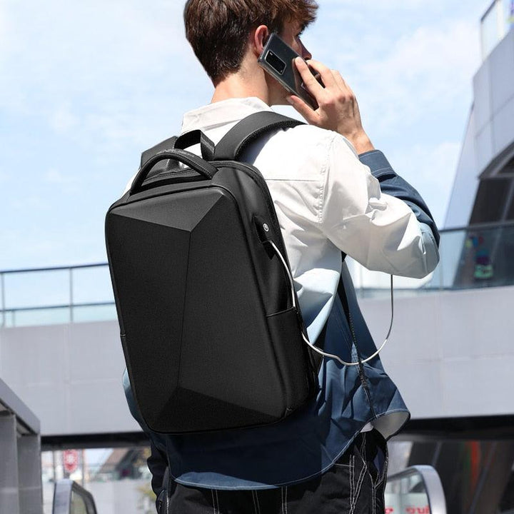 Mochila Antifurto Com Senha À Prova D'água Porta USB - Mariom Fashion