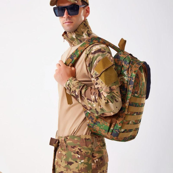 Mochila Camuflada Exército Tática À Prova D'água - Mariom Fashion