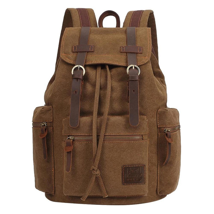 Mochila Canvas Impermeável Espaçosa Unissex - Mariom Fashion