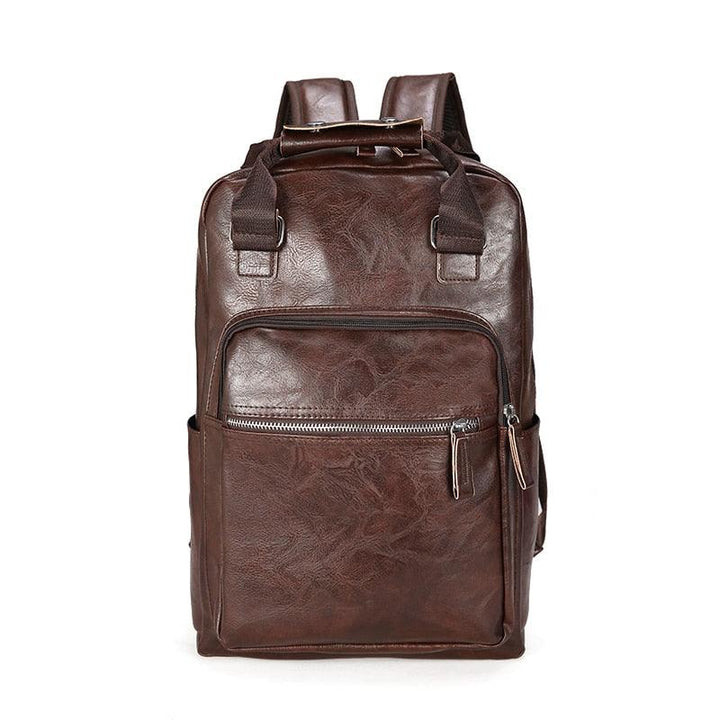 Mochila Couro Casual para Notebook Cadernos - Mariom Fashion