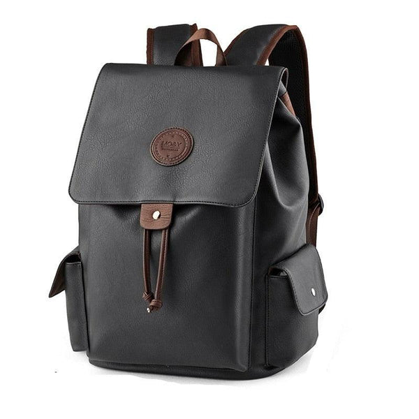 Mochila Couro Luxuoso Clássico Masculino - Mariom Fashion