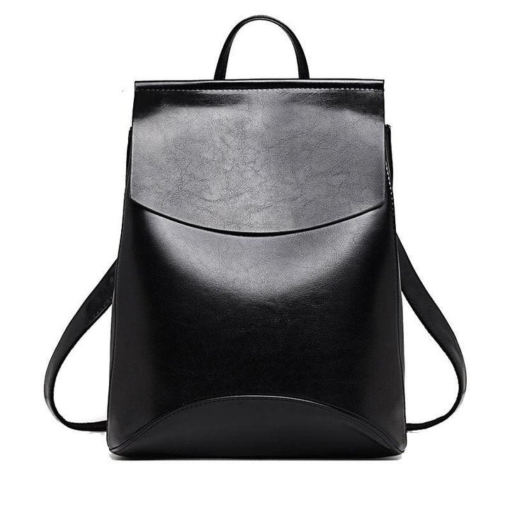 Mochila de Couro Estilo Saco Para Jovens Mulheres - Mariom Fashion