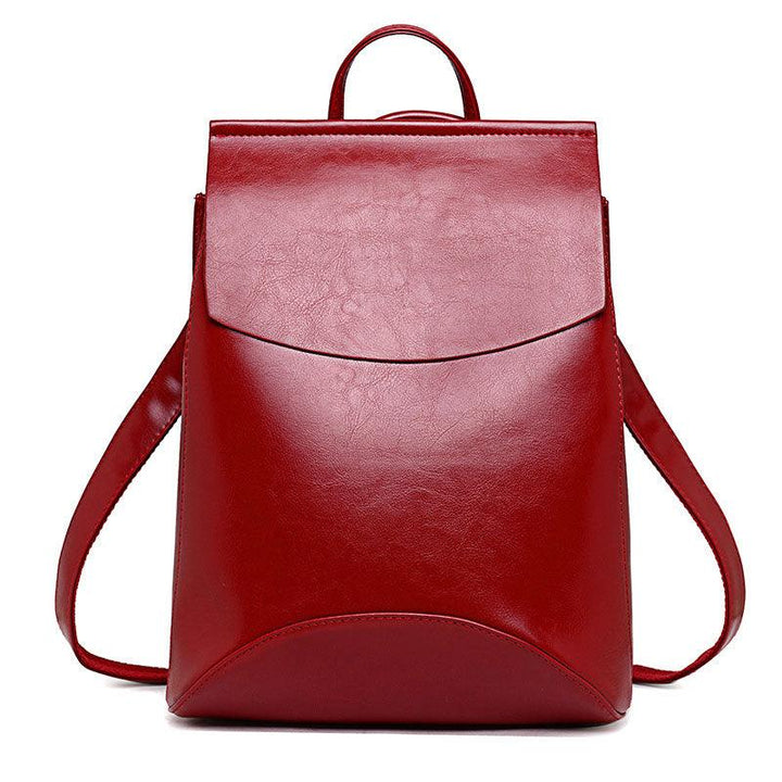 Mochila de Couro Estilo Saco Para Jovens Mulheres - Mariom Fashion