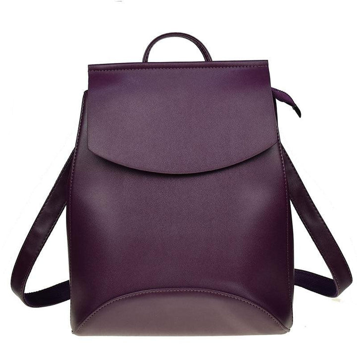 Mochila de Couro Estilo Saco Para Jovens Mulheres - Mariom Fashion