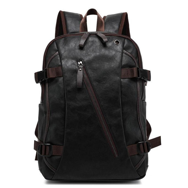 Mochila de Couro Masculina Retrô Clássica - Mariom Fashion