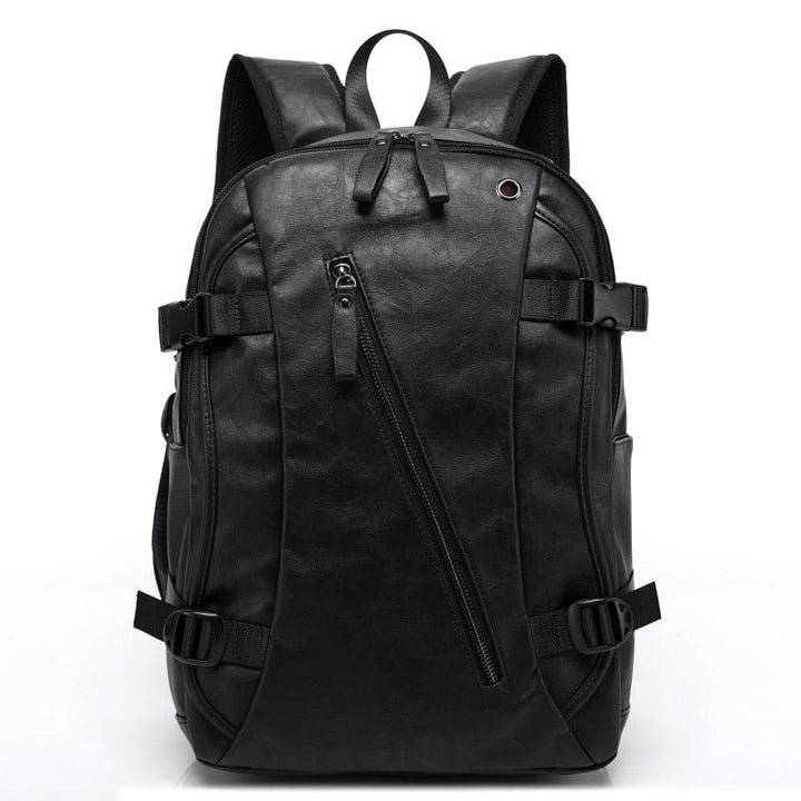 Mochila de Couro Masculina Retrô Clássica - Mariom Fashion