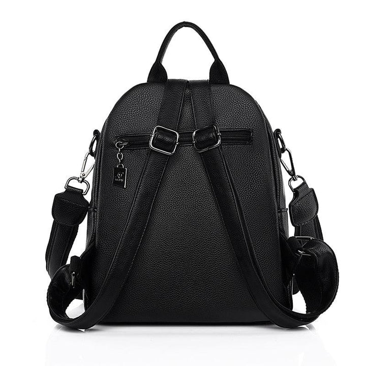 Mochila de Couro Para Mulheres Multi-utilidades - Mariom Fashion