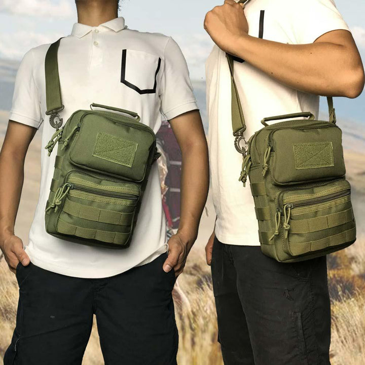 Mochila de Ombro Camuflada Militar - Mariom Fashion