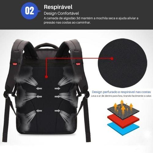 Mochila Escolar à prova d'água para Notebook Viagem - Mariom Fashion