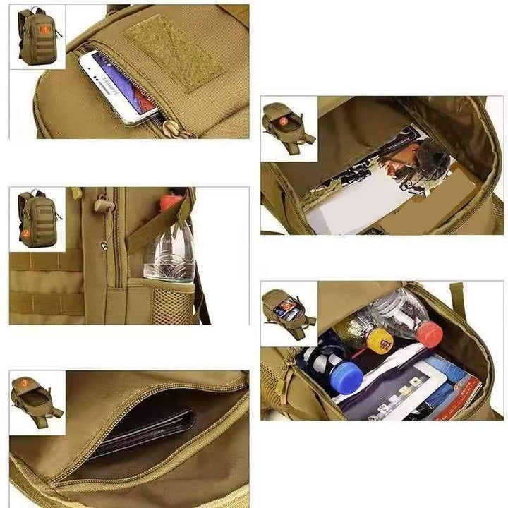 Mochila Exército Camuflada Tática À Prova d'água - Mariom Fashion