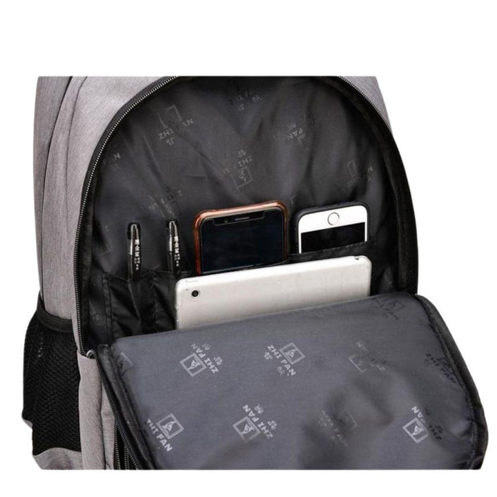 Mochila Masculina Grande com Porta USB e Fone - Mariom Fashion