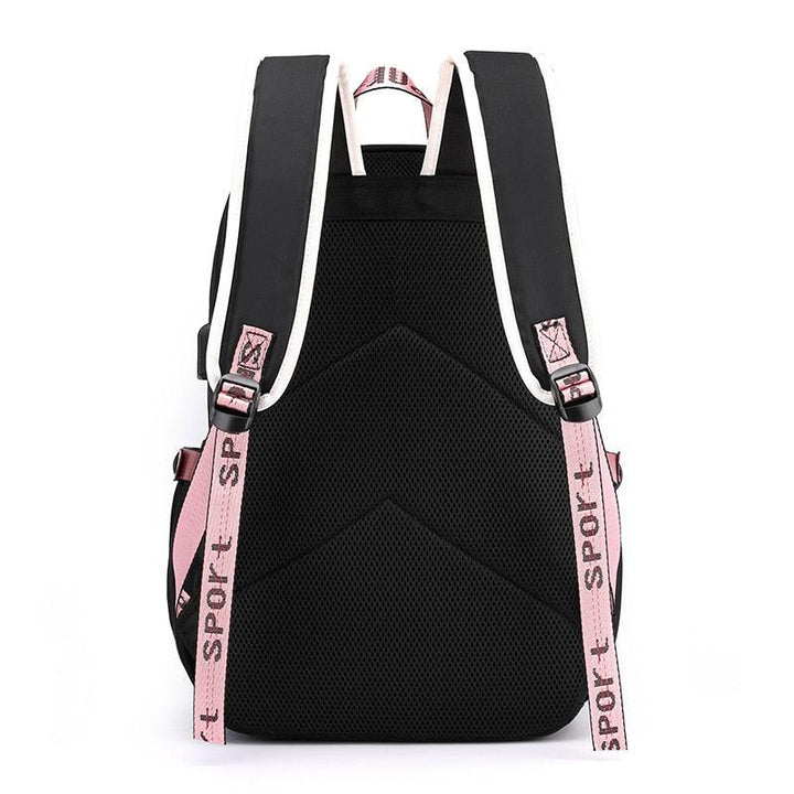 Mochila Sport Escolar com Porta USB - Mariom Fashion