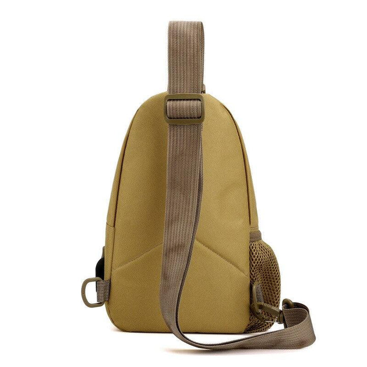 Mochila Tática Pequena USB de Peito Camuflada - Mariom Fashion