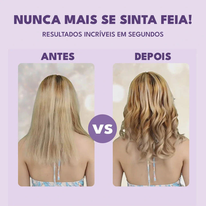 Modelador de Cachos Automático Sem Fio Portátil TwistGlam para Cabelos Perfeitos