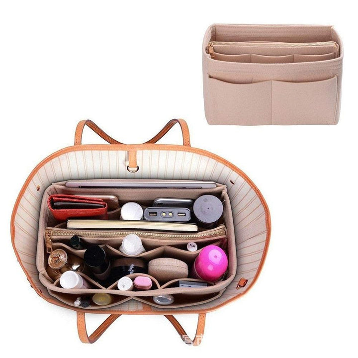 Organizador de Bolsas com 15 divisórias + Bolsa Complementar (ÚLTIMO DIA DE PROMOÇÃO) - Mariom Fashion