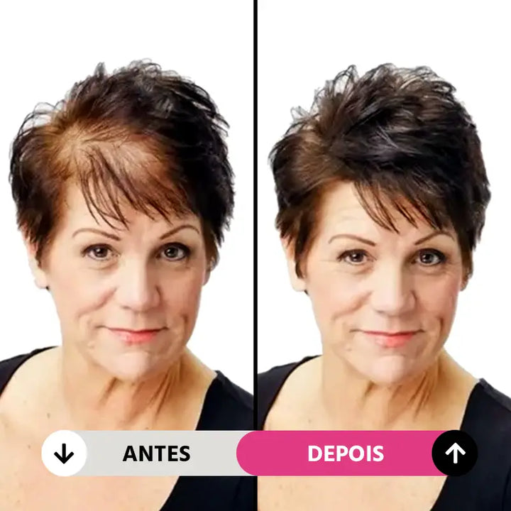 Maquiagem Capilar FillHair: Disfarça Cabelos Brancos e Ralos, À Prova D'água