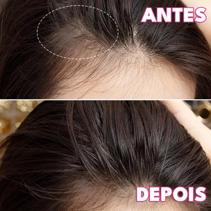 Maquiagem Capilar FillHair: Disfarça Cabelos Brancos e Ralos, À Prova D'água