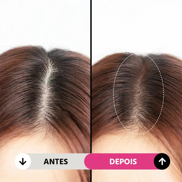 Maquiagem Capilar FillHair: Disfarça Cabelos Brancos e Ralos, À Prova D'água